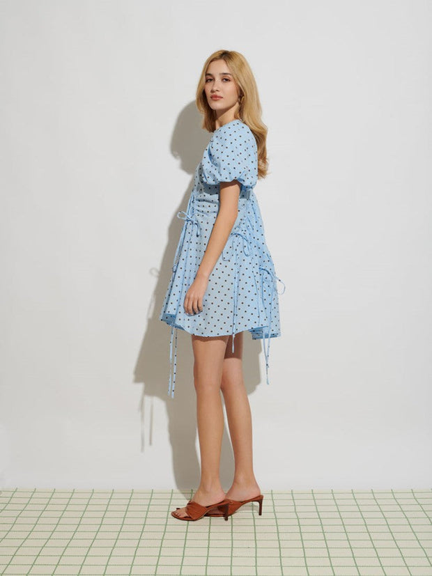 farah mini dress The perfect polka dot moment. The Farah Mini Dress is playful, oversized, and instinctive