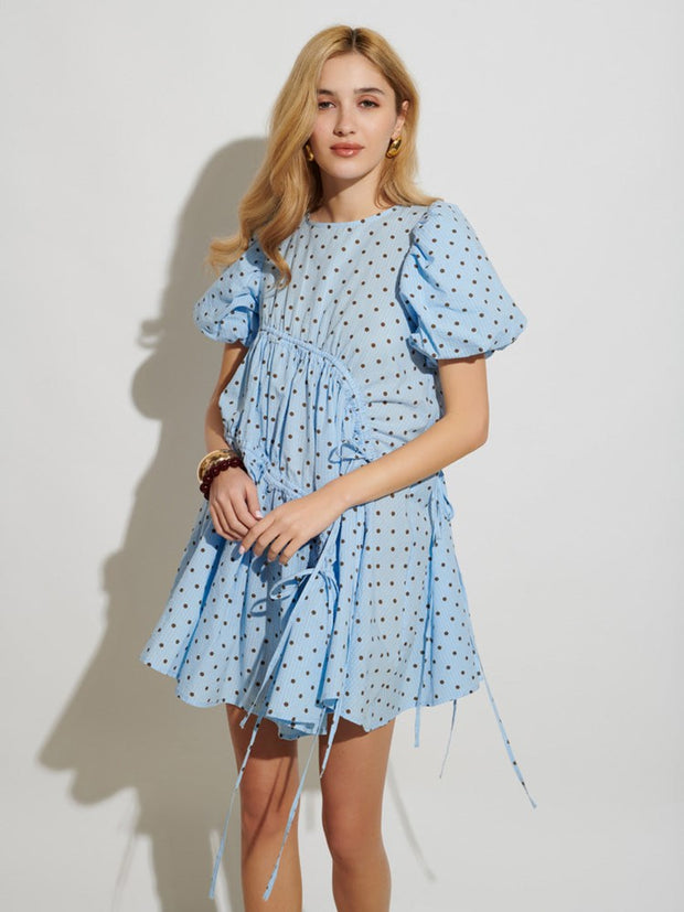 Ghospell Farah Polka Dot Mini Dress – Sister Jane