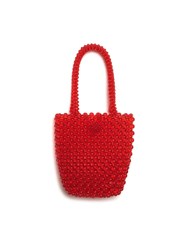 Shell Isle Bead Bag Ruby Red / 1