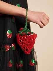 Strawberry Bead Bag