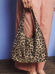 Brooke Jacquard Bag Leopard Tan / Z