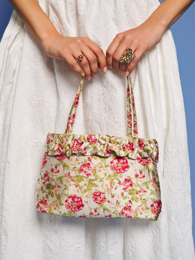 Forest Echo Jacquard Bag Multi Floral / Z
