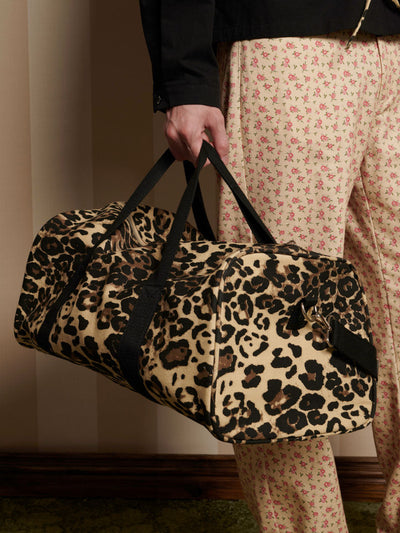 Conrad Leopard Holdall Bag Leopard Tan / Z