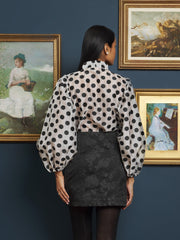 Perry Polka Bow Blouse
