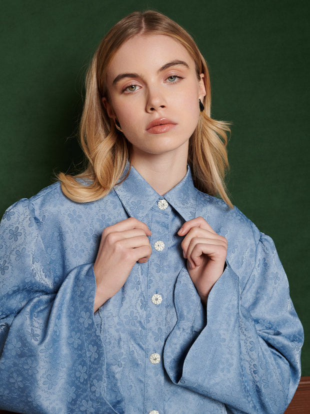 Miroir Shirt Dutch Blue / Z