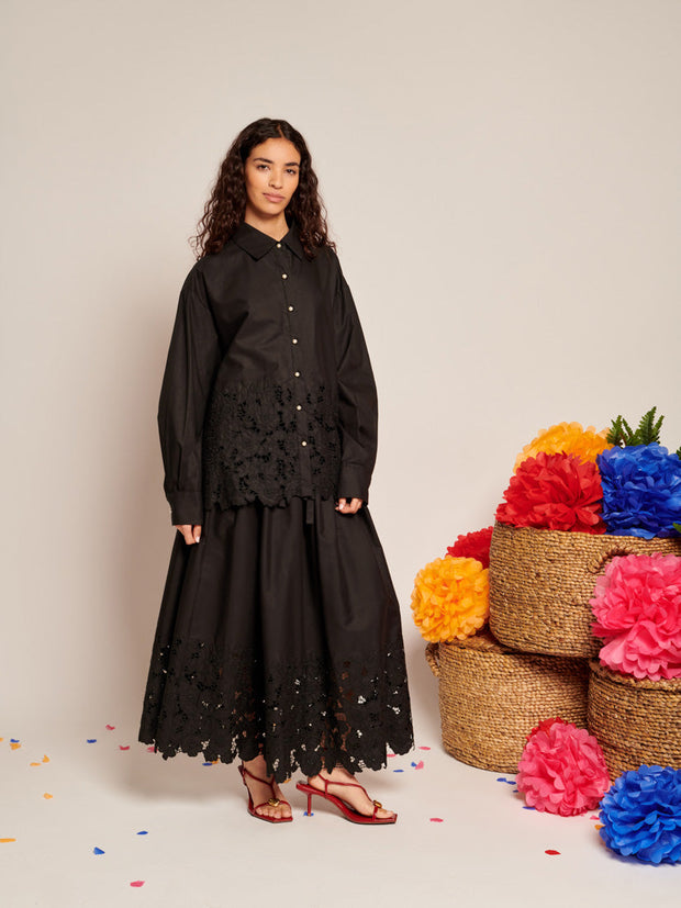 La Fiesta Embroidered Blouse