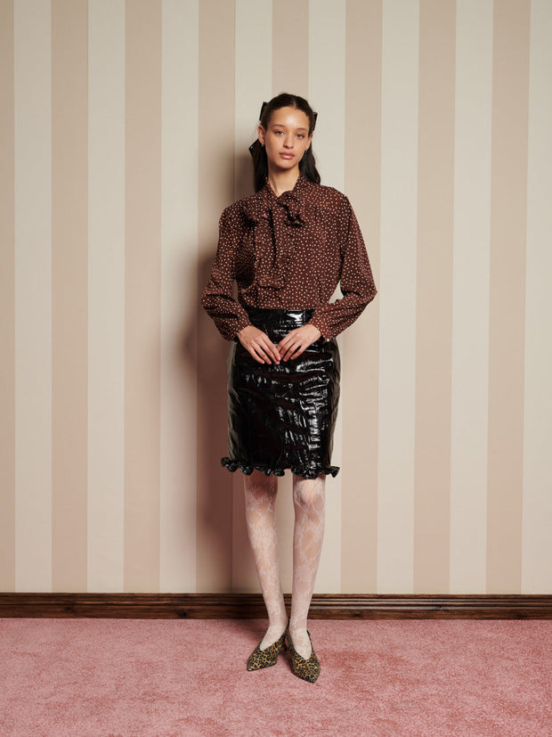 Knick Knack Ruffle Blouse