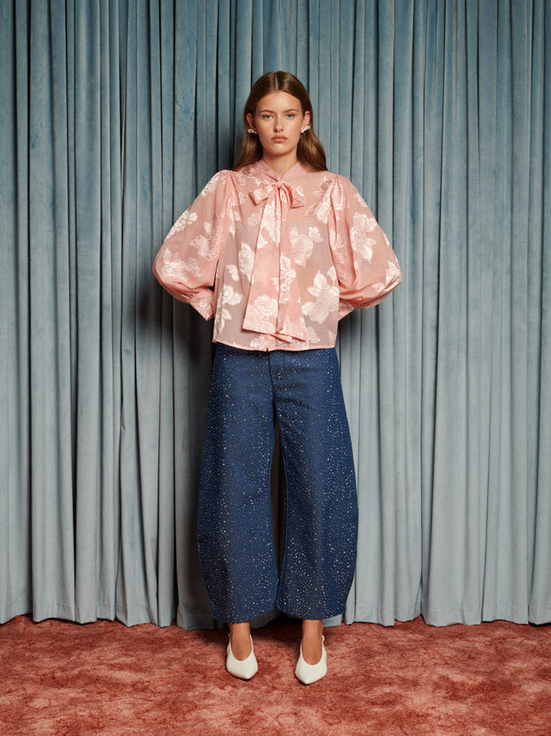 Feature Bloom Bow Blouse