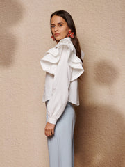 Afterglow Ruffle Blouse – Sister Jane