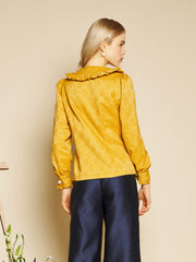 Jaune Jacquard Top – Sister Jane