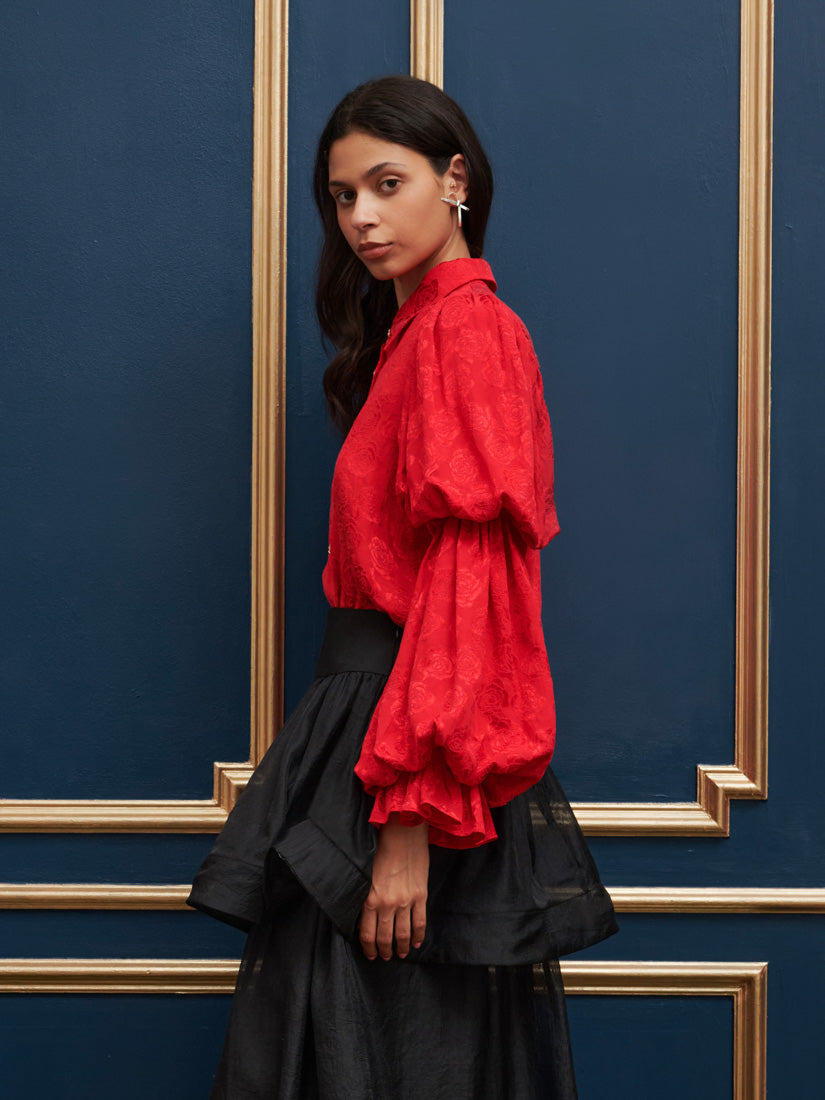 sister jane - 新品未使用❤︎sister jane♡Sheer Rose Blouse BL1254PNK_1.jpg?v=1738940717