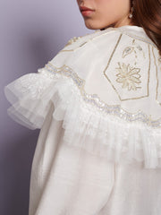 Evening Primrose Blouse Pearled White / Z