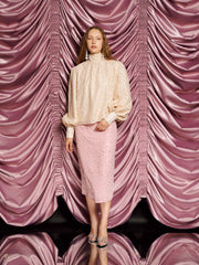 <b>DREAM</b> Sally Lace Bow Blouse