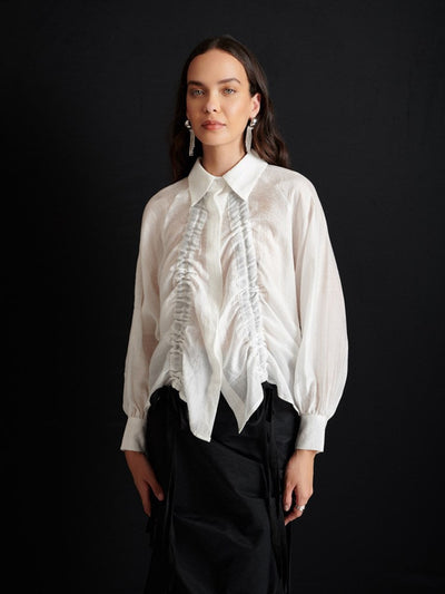 <b> Ghospell </b> Gene Drawstring Shirt