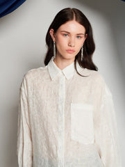 <b> Ghospell </b> Brenda Oversized Shirt