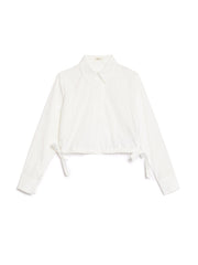 <b> Ghospell </b> Natalia Cropped Shirt