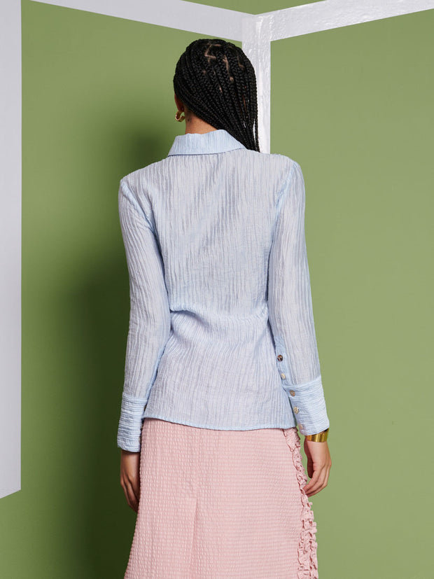 <b> Ghospell </b> Rebecca Fitted Shirt