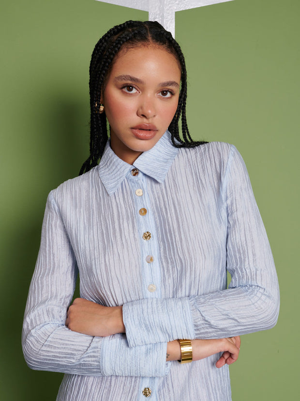 <b> Ghospell </b> Rebecca Fitted Shirt