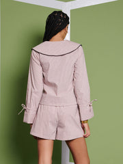<b> Ghospell </b> Dara Stripe Shirt