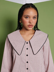 <b> Ghospell </b> Dara Stripe Shirt