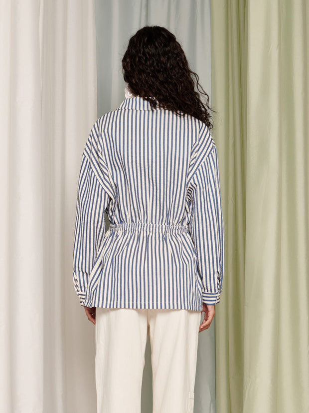 <b> Ghospell </b> Wynn Striped Shirt