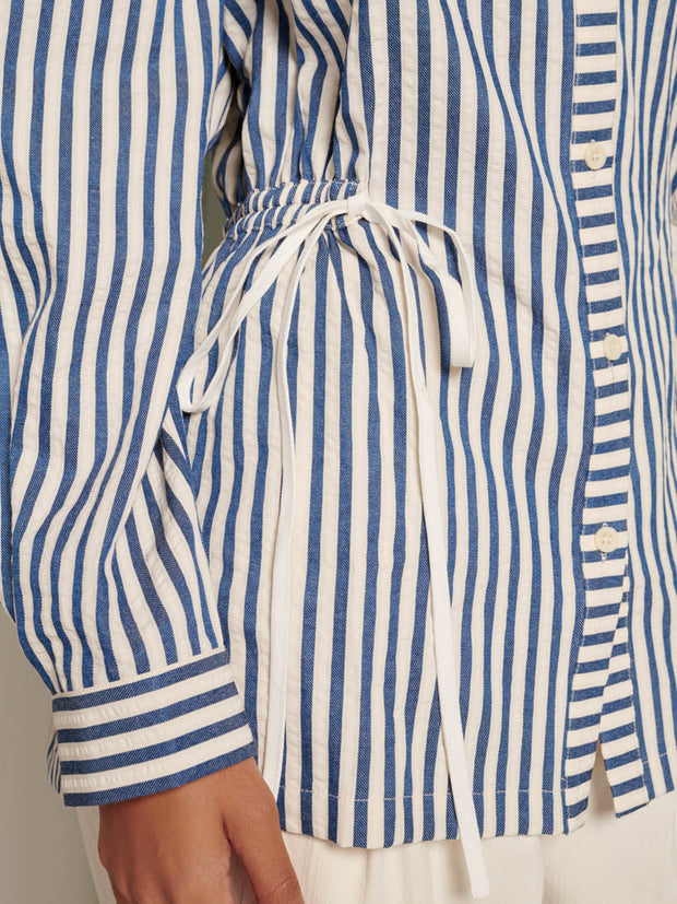 <b> Ghospell </b> Wynn Striped Shirt