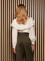 <b> Ghospell </b> Marla Cape Blouse