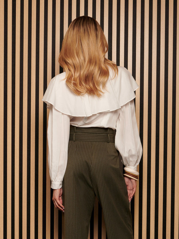 <b> Ghospell </b> Marla Cape Blouse