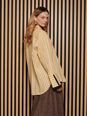 <b> Ghospell </b> Nita Stripe Shirt