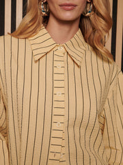 <b> Ghospell </b> Nita Stripe Shirt