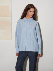 <b> Ghospell </b> Didion Striped Shirt