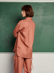 <b> Ghospell </b> Izya Denim Shirt