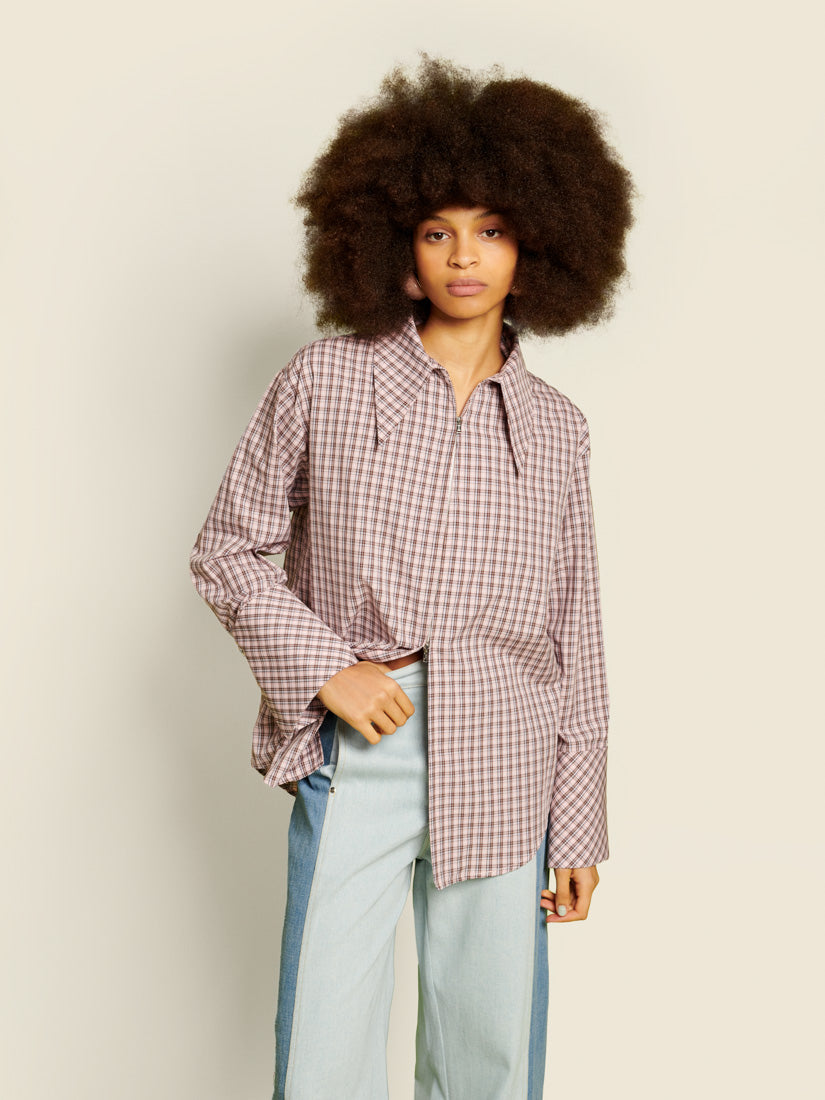 Ghospell Zeynab Check Shirt – Sister Jane