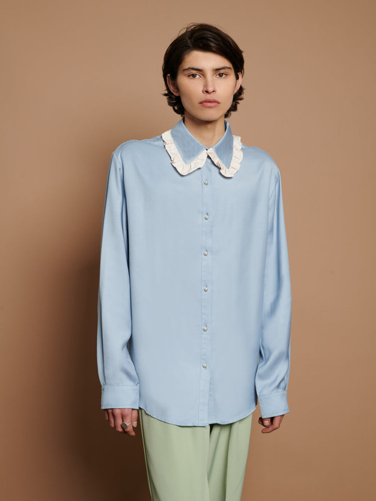 sister jane MAUDE EMBELLISHED SHIRT