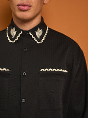 Hector Dove Embroidered Shirt