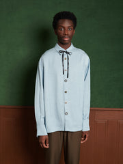 Arlo Button Shirt Cornflower Bue / Z