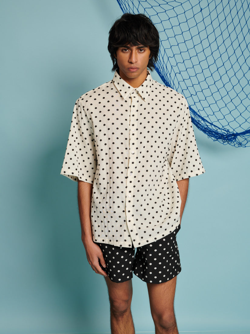 Rocco Spot Boxy Shirt