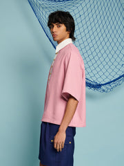 Compass Polo Shirt Raspberry Pink / Z