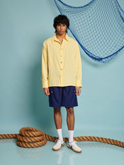 Seeger Stripe Shirt Pastel Yellow / Z