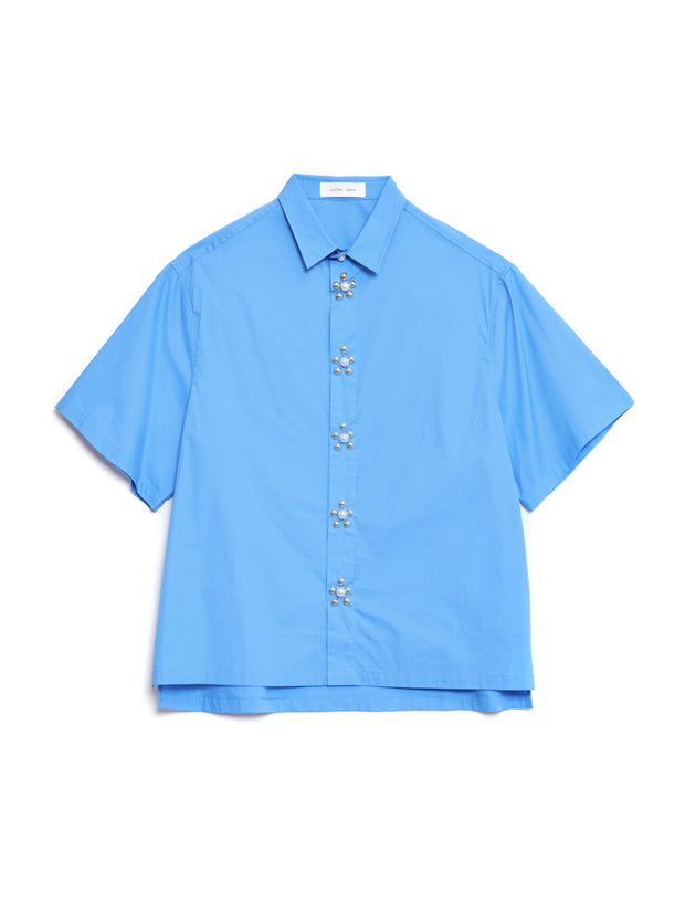 Celeste Studded Boxy Shirt