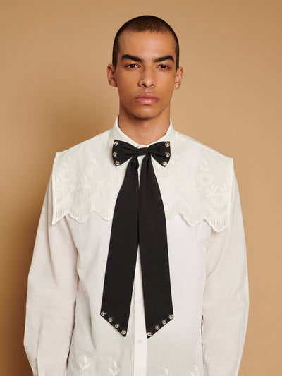 Amor Studded Necktie