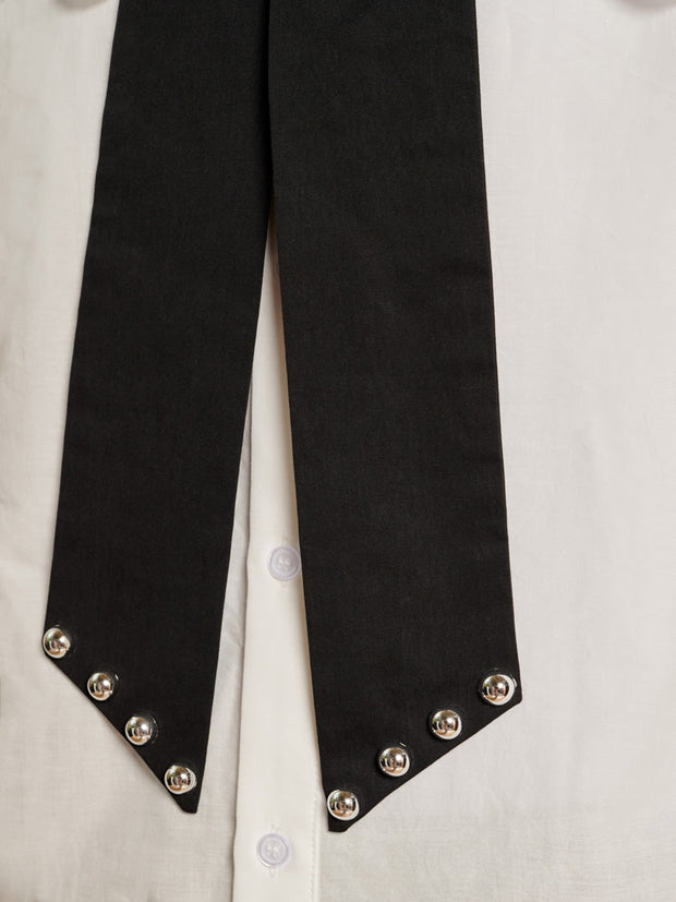 Amor Studded Necktie