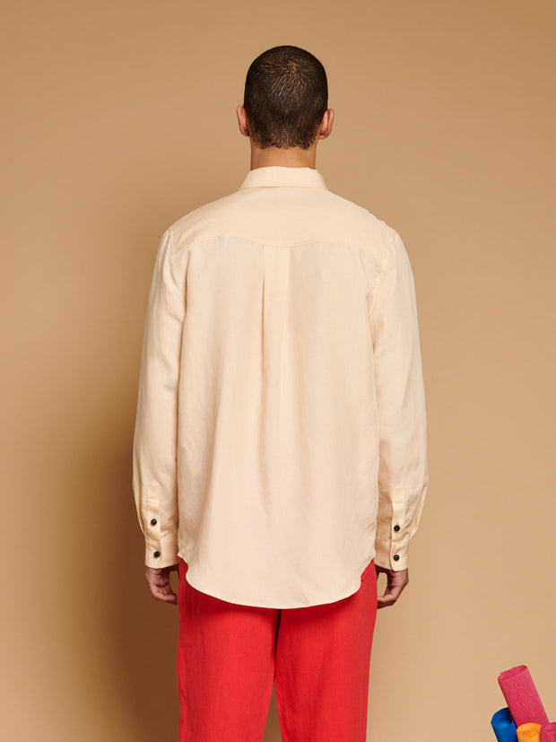 Sierra Embellished Shirt Ivory Cream / Z