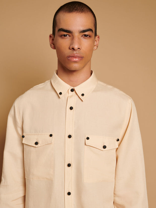 Sierra Embellished Shirt Ivory Cream / Z