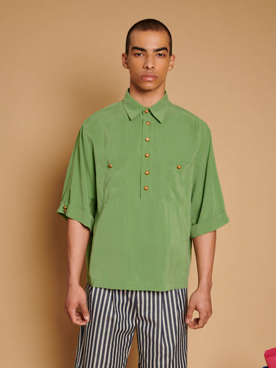 Esteban Polo Shirt Shamrock Green / Z