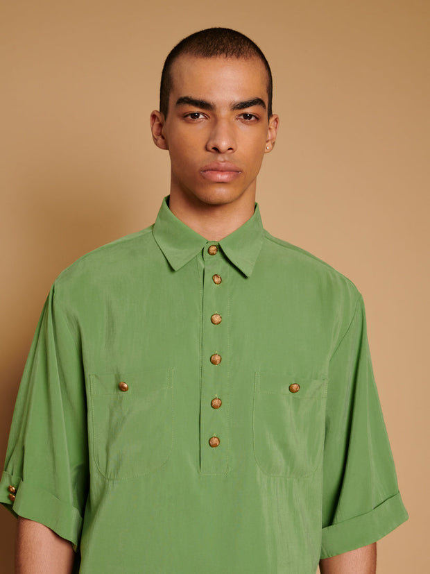Esteban Polo Shirt Shamrock Green / Z