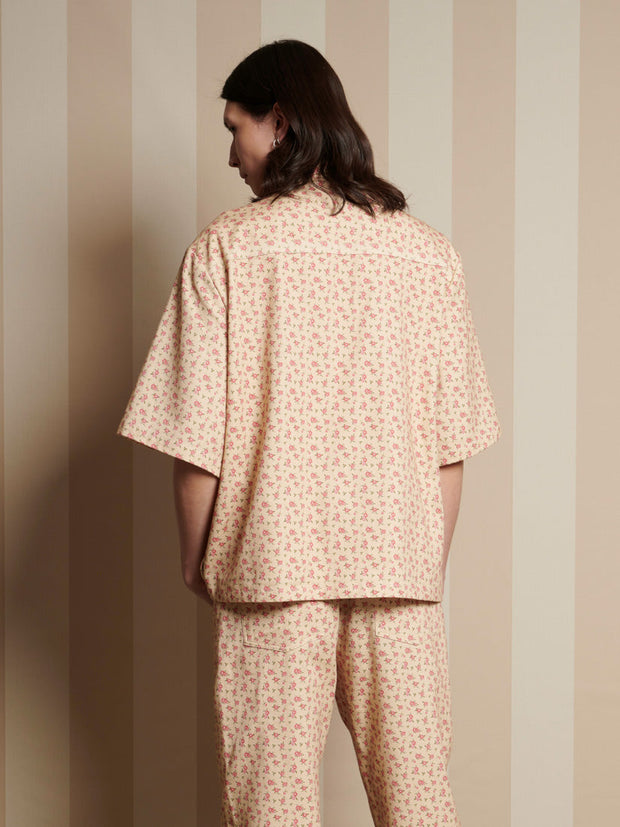 Naveen Ditsy Boxy Shirt Vintage Cream / Z