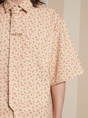 Naveen Ditsy Boxy Shirt Vintage Cream / Z