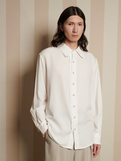 Paulie Layer Shirt Pearl Ivory / Z