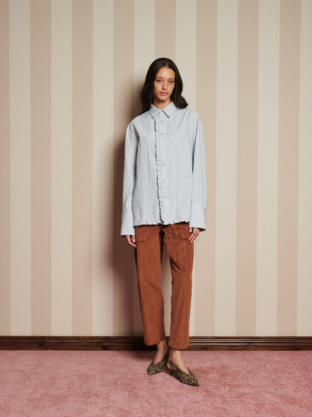 Angel Stripe Shirt Cool Grey / Z